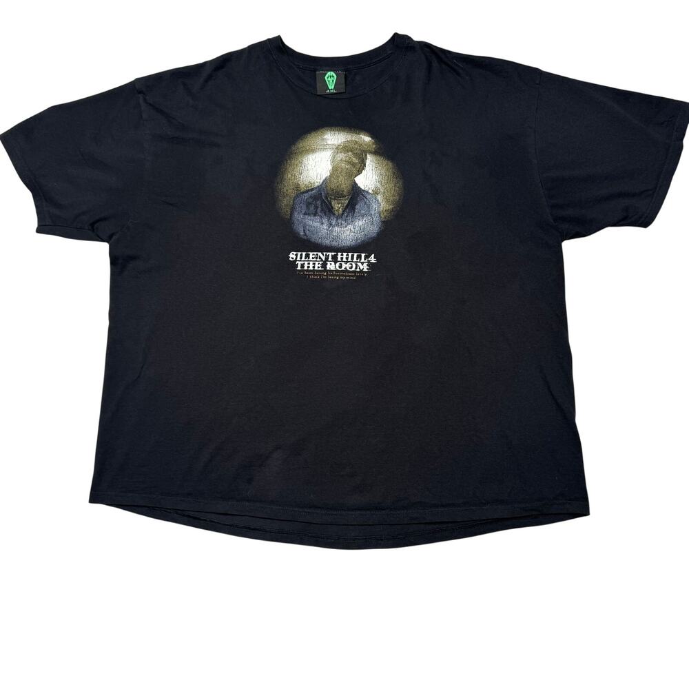 Graveyard Goods Silent Hill 4 The Room Game Over T Shirt Men's 4XL